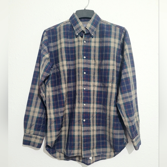 Pendleton Other - Vintage Pendleton Plaid Flannel Shirt 100% Virgin Wool *Made In USA* mens Size M